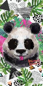 Animal Planet Strandlaken Panda 70 X 140 Cm