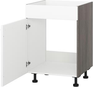 Express Küchen Spülenunterschrank Trea SPBL50, Breite 50 cm, Höhe 75 cm