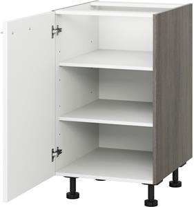 Express Küchen Unterschrank Trea U60, mit zwei Einlegeböden, Breite 60 cm, Höhe 75 cm, mit verstellbaren Füßen