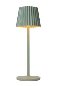 Lucide JUSTINE - Tafellamp Buiten - LED Dimb. - 1x2W 2700K - IP54 - Groen