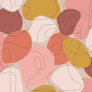 artforthehome Envy Mood Peachy Vliestapete 10mx52cm