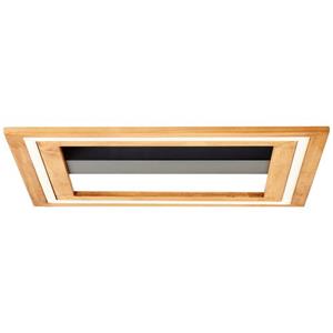 Brilliant AG Rhea LED Wand-& Deckenleuchte schwarz/holz