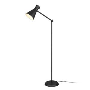 Reality Leuchten Vloerlamp Enzo, hoogte 150 cm, zwart