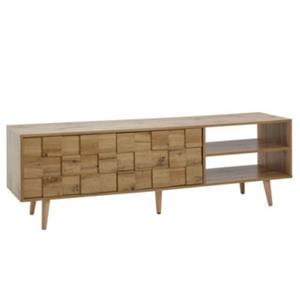 FineBuy Lowboard Spanplatte Braun 160 braun