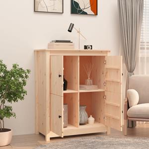 vidaXL Dressoir 83x41,5x100 cm massief grenenhout