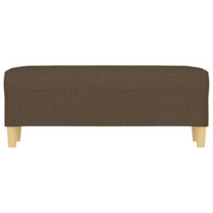 vidaXL Bankje 100x35x41 cm stof bruin
