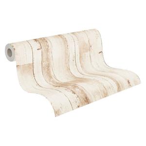 A.S. Création Vliestapete »Natural Living Holztapete«, leicht strukturiert, (1 St), nachhaltig PVC-Frei umweltfreundlich skandinavisch