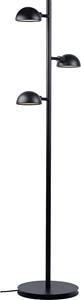 Nordlux Staande leeslamp 3 kappen Nomi e14 zwart metaal 142 cm