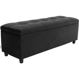 COUCH ♥ Slaapkamerbankje Doorgestikt Met bergruimte, ook als garderobebank geschikt, bank