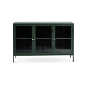 Olivine Katja metalen sideboard groen - 132 x 40 cm