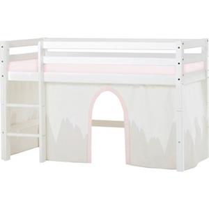 Hoppekids Hoogslaper Winter Wonderland 70x160, om te bouwen met gordijnenset winter (set)