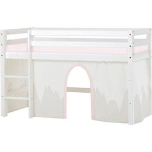 Hoppekids Hoogslaper Winter Wonderland 70x160, om te bouwen met gordijnenset winter (set)