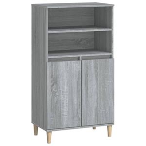 Vidaxl Highboard Grau Sonoma 60x36x110 Cm Holzwerkstoff