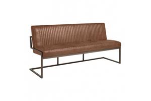 Tower Living Ferro eetkamerbank cognac | 135-205 cm