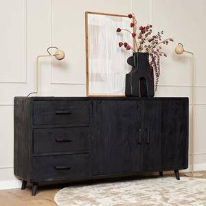 Starfurn Dressoir Omaha Black | 180 cm