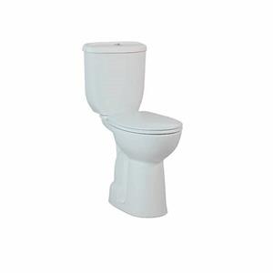 Toiletpot Staand Verhoogd 39.3 cm Wit Compleet 