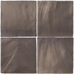 Dune Ceramics Wandtegel Dune Tabarca 15x15 cm Matt Copper 