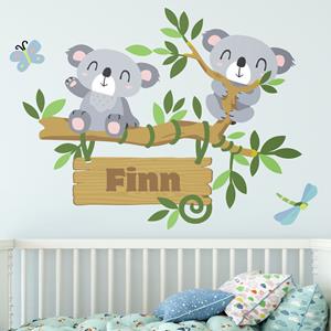 Klebefieber Wandtattoo 24-teilig Koala Baum