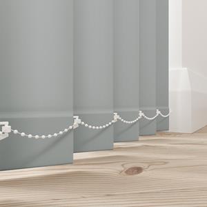Verticale lamellen - Splash rook grijs