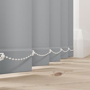 Verticale lamellen - Splash warm grijs