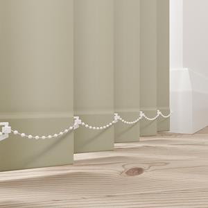 Domus Verticale lamellen - Splash donker zand