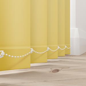 Domus Verticale lamellen - Splash licht geel