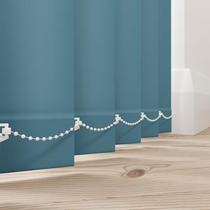 Domus Verticale lamellen - Splash blauw