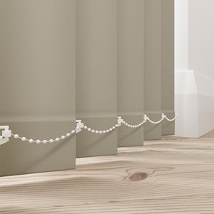 Domus Verticale lamellen - Splash donker beige