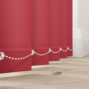 Domus Verticale lamellen - Splash rood