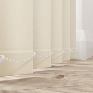 Decora Verticale lamellen - Unicolour creme