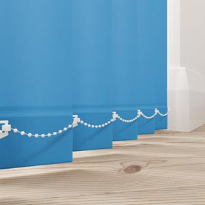 Decora Verticale lamellen - Unicolour fel blauw