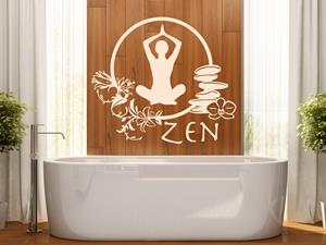 Klebefieber Wandtattoo Architektur & Skyline Zen