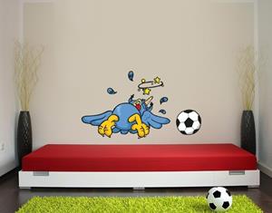 Klebefieber Wandtattoo Kinderzimmer Fussball-Eule Egon