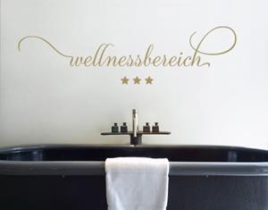 Klebefieber Wandtattoo Spruch No.SF540 Wellnessbereich