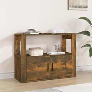 VIDAXL Sideboard Räuchereiche 80x30x60 Cm Holzwerkstoff