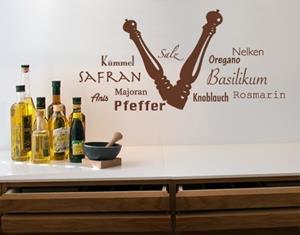 Klebefieber Wandtattoo Küchenspruch Gewürze & Kräuter