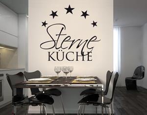 Klebefieber Wandtattoo Küchenspruch No.BR262 Sterneküche 3