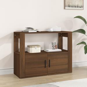 VIDAXL Sideboard Braun Eichen-optik 80x30x60 Cm Holzwerkstoff