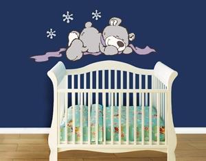 Klebefieber Wandtattoo Kinderzimmer NICI - Winter Bears