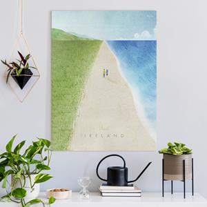 Klebefieber Leinwandbild Reiseposter - Ireland