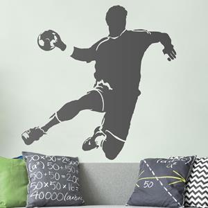 Klebefieber Wandtattoo No.UL333 Handballer 1