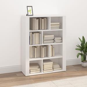 vidaXL Dressoir 80x30x106 cm bewerkt hout wit
