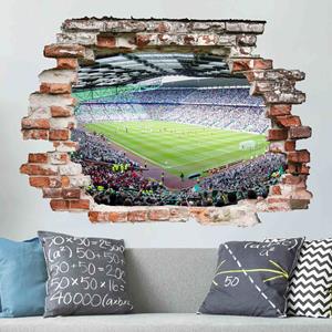 Klebefieber Wandtattoo Fußballstadion