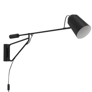 Eglo Zwarte leeslamp Loreto 1 900614