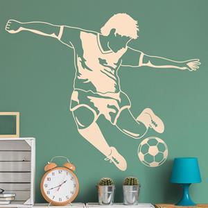 Klebefieber Wandtattoo Fußball Star