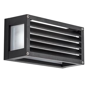 KS Verlichting Wandlamp Bars Matzwart met Smart WIFI LED