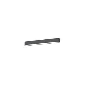 Nowodvorski Lighting LED plafondlamp Soft, 63 x 6 cm, grafiet