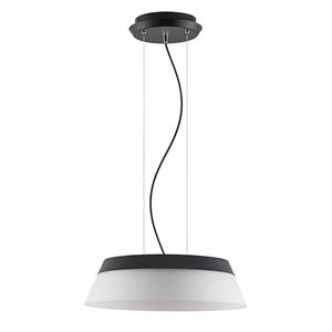 Lucande Jusanna LED hanglamp, helder glas