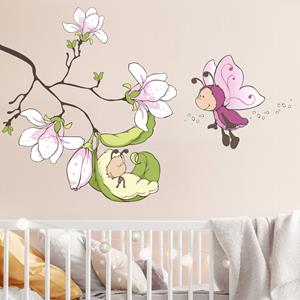 Klebefieber Wandtattoo NICI - Vivian und ihr Magnolienast