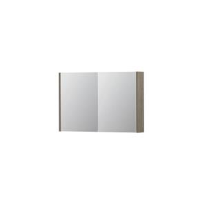 INK SPK1 Spiegelkast met 2 dubbelzijdige spiegeldeuren en stopcontact/schakelaar 1110616